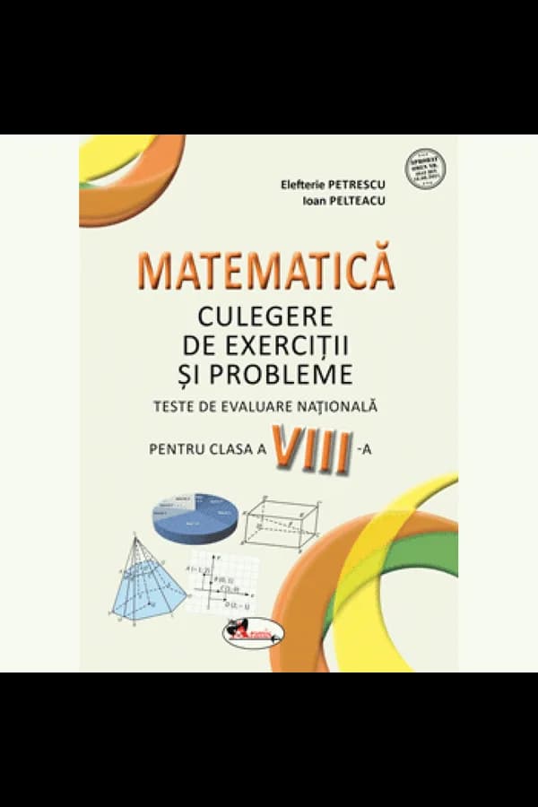 Coperta cărții Matematica . Teste de evaluare nationale pentru clasa a VIII-a