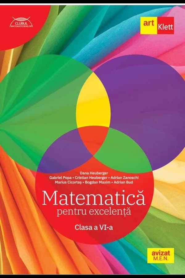 Coperta cărții Matematică pentru excelență. Clasa a VI-a
