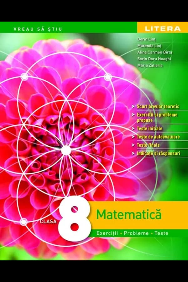 Coperta cărții Matematica. Exercitii, probleme, teste. Clasa a VIII-a
