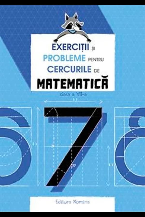Coperta cărții Exerciții și probleme pentru cercurile de matematică. Clasa a VII-a