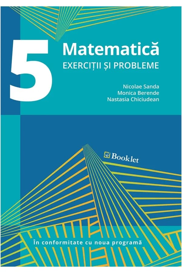 Coperta cărții Matematică - exerciții și probleme pentru clasa a V-a