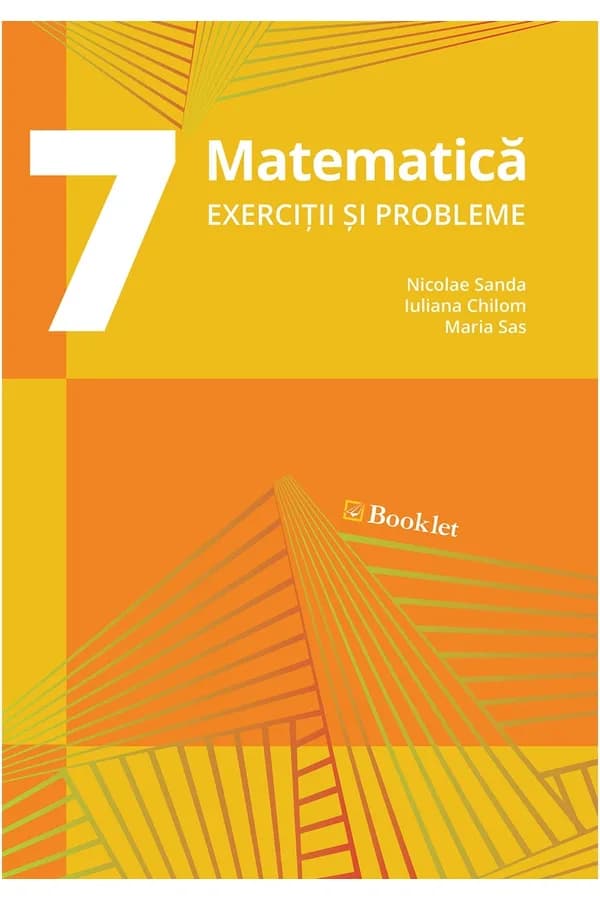 Coperta cărții Matematică - exerciții și probleme pentru clasa a VII-a