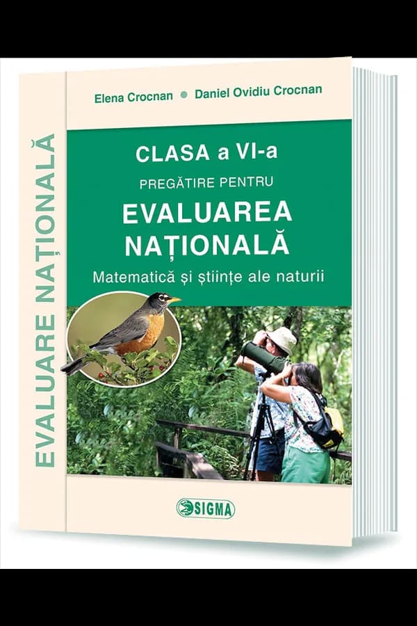 Coperta cărții Pregătire pentru Evaluarea Națională. Matematică și Științe ale naturii. Clasa a VI-a