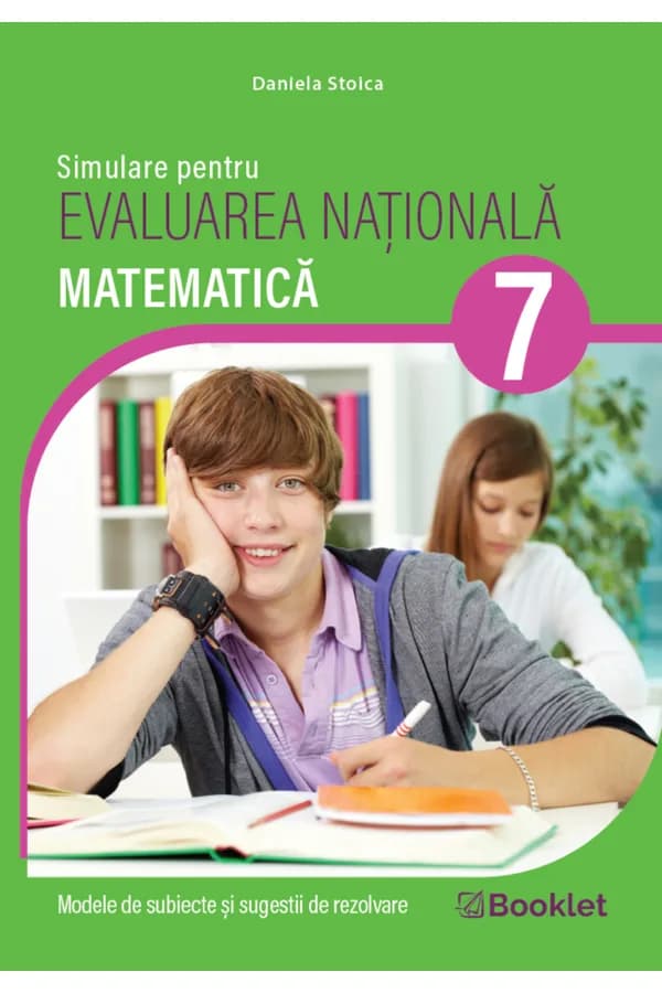Coperta cărții Matematică - Evaluare Națională - Simulare clasa a VII-a