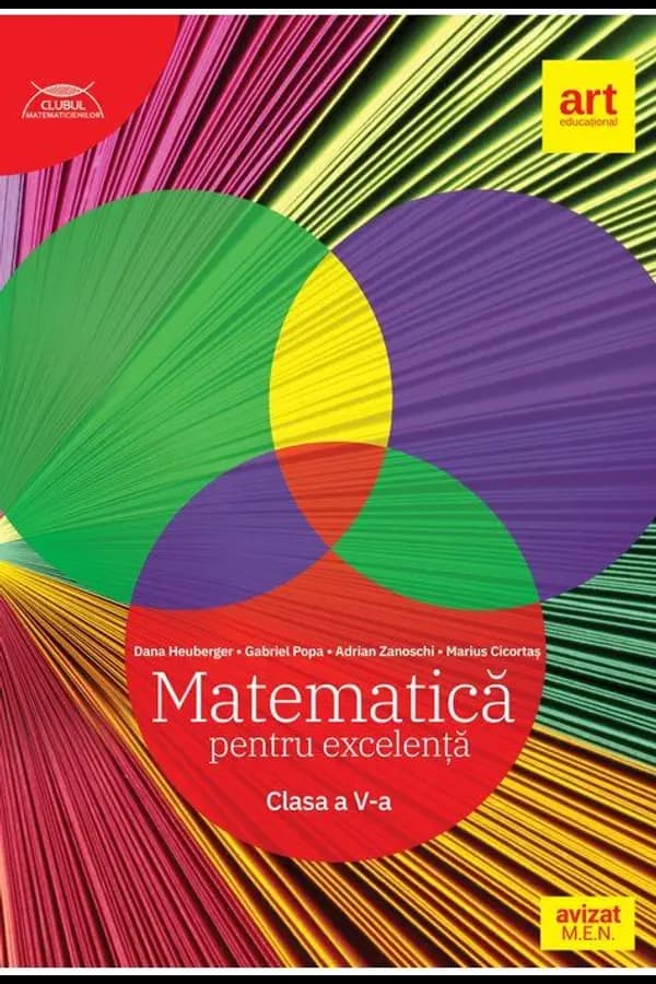 Coperta cărții Matematică pentru excelență. Clasa a V-a