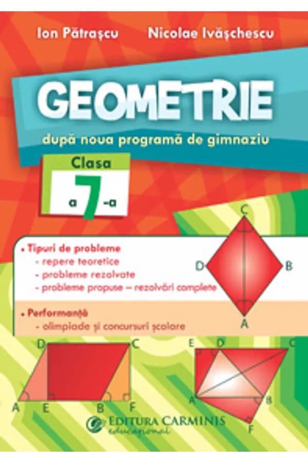 Coperta cărții Geometrie. După noua programă de gimnaziu. Clasa a VII-a