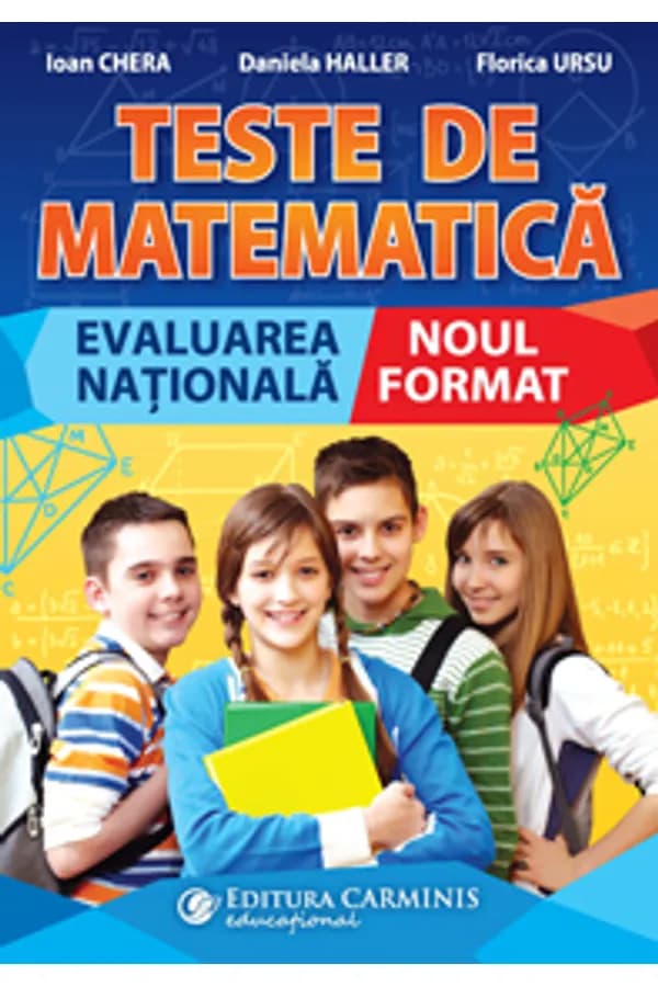 Coperta cărții Teste de matematică. Evaluarea Națională. Noul format. MT100